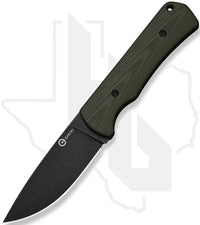 CIVIVI Jencks C24051-2 - OD Green G-10, Black Stonewashed
