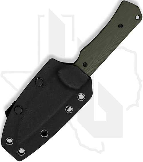 CIVIVI Jencks C24051-2 - OD Green G-10, Black Stonewashed