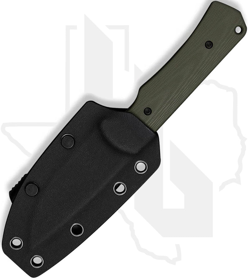 CIVIVI Jencks C24051-2 - OD Green G-10, Black Stonewashed