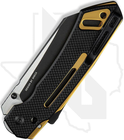 CIVIVI Buster FG C24052-1 - Black G-10, Black Stonewashed