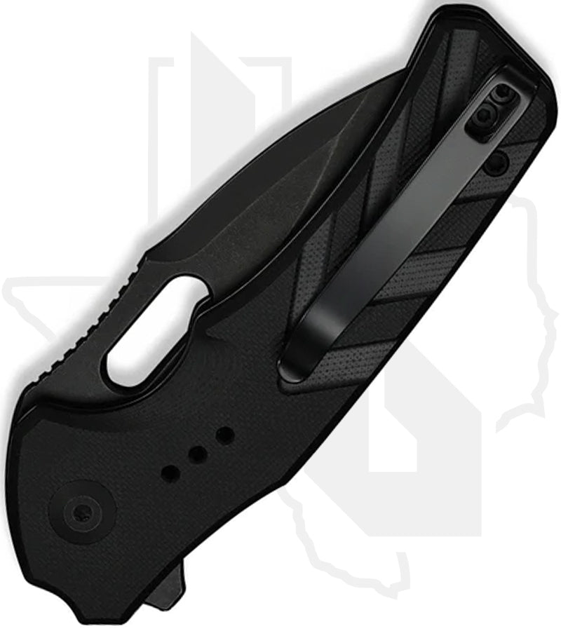CIVIVI Vexron C24066-1 - Black G-10, Black Stonewashed