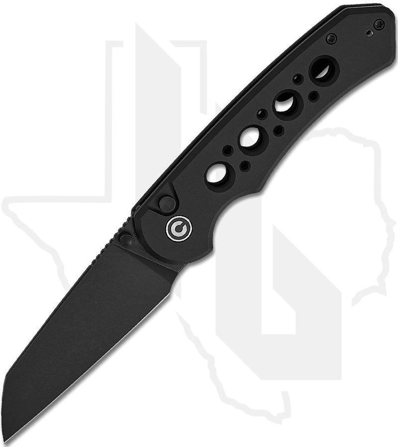 CIVIVI Pragma Prime C24067-1 - Black Aluminum, Black Stonewash