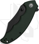 CIVIVI Pentad C24068-2 - Green G-10, Black Stonewashed