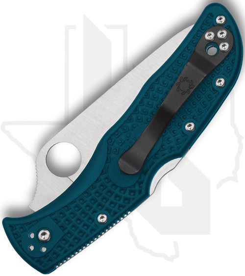 Spyderco Endela Lightweight C243FPK390 - Blue FRN