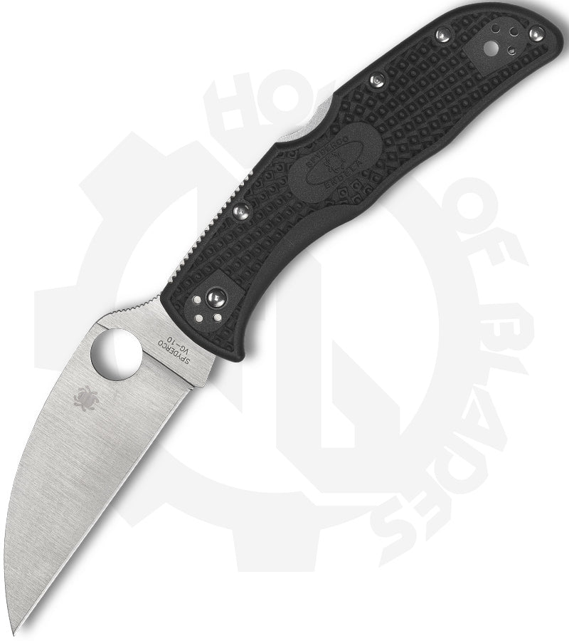 Spyderco Endela Lightweight C243FPWCBK - Black FRN, Wharncliffe