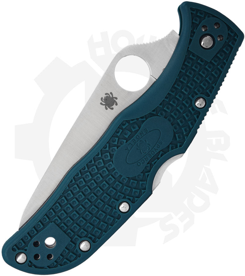 Spyderco Endela Lightweight C243FSK390 - Blue FRN, SpyderEdge