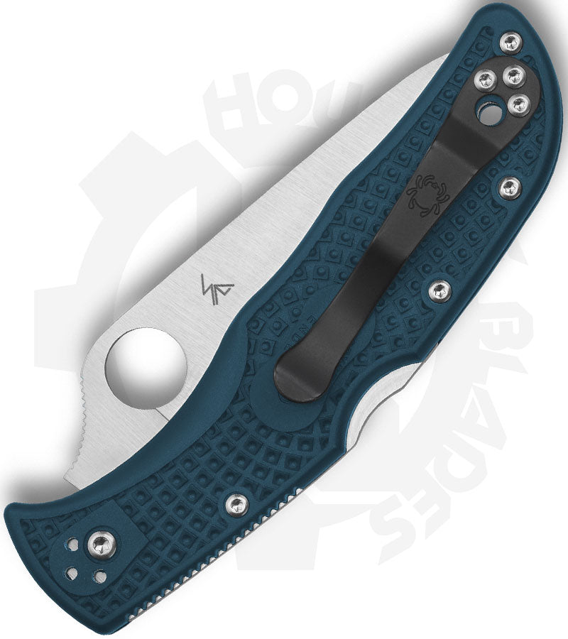 Spyderco Endela Lightweight C243FSK390 - Blue FRN, SpyderEdge
