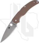 Spyderco Sprint Run Native Chief C244GPBN15V - Brown G-10