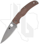 Spyderco Sprint Run Native Chief Lightweight C244PBN15V - Brown FRN