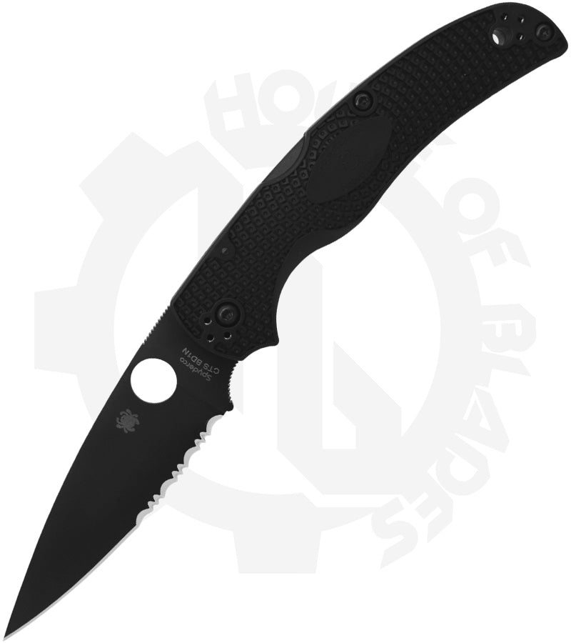 Spyderco Native Chief Lightweight C244PSBBK - Black, Black FRN
