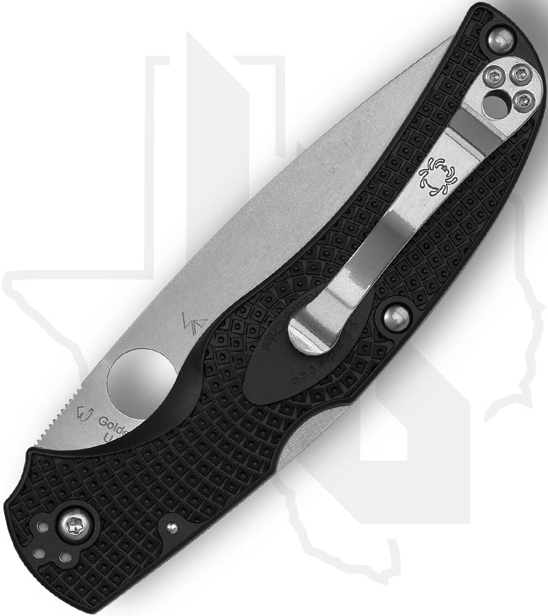 Spyderco Native Chief Lightweight C244SBK - Black FRN, SpyderEdge