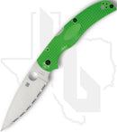 Spyderco Native Chief Lightweight Salt C244SGR - Green FRN, SpyderEdge