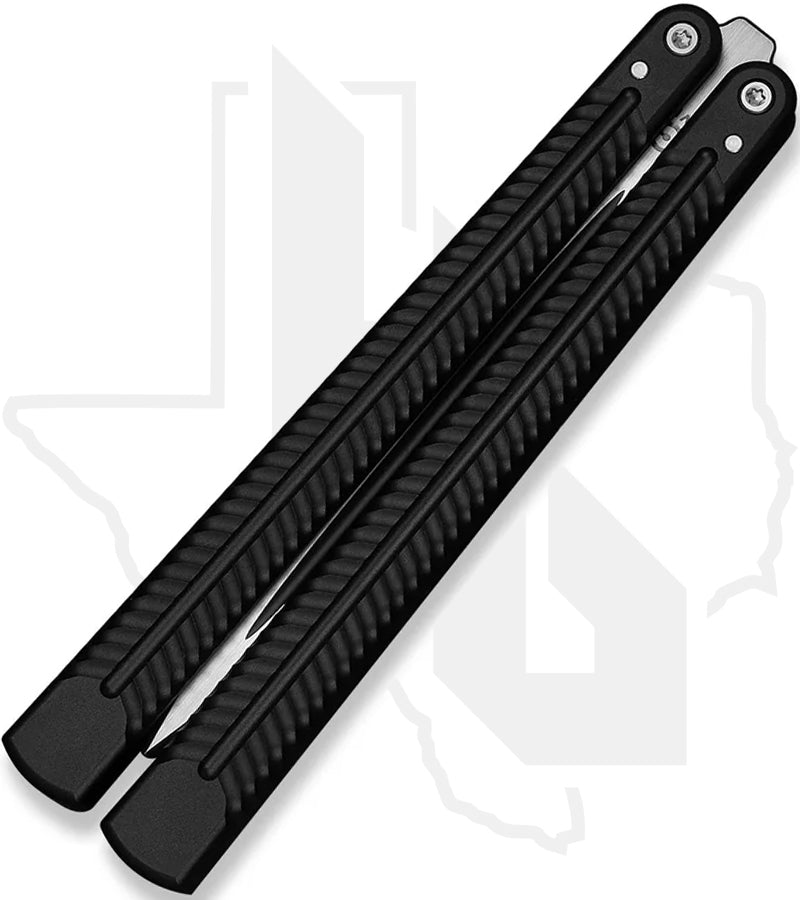 CIVIVI Dracolisk C25028-1 - Black Aluminum, Black Stonewashed w/ Satin Flats