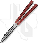 CIVIVI Dracolisk C25028-3 - Burgundy Aluminum, Black Stonewashed w/ Satin Flats
