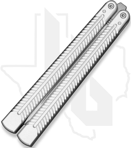CIVIVI Dracolisk C25028-4 - Silver Aluminum, Stonewashed w/ Satin Flats