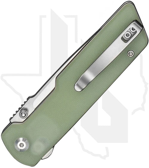 CIVIVI Zygon C25035-1 - Natural G-10 w/ Blue Glow, Satin