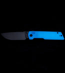 CIVIVI Zygon C25035-1 - Natural G-10 w/ Blue Glow, Satin