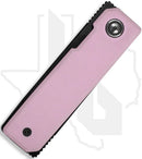 CIVIVI Kukei C25036-1 - Powder Pink G-10, Black Stonewashed