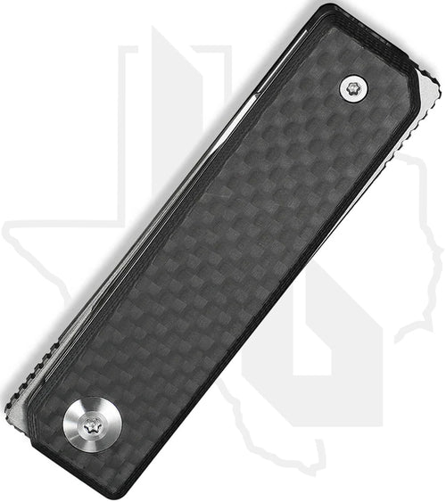 CIVIVI Kukei C25036-4 - Black G-10, Twill Carbon Fiber, Satin