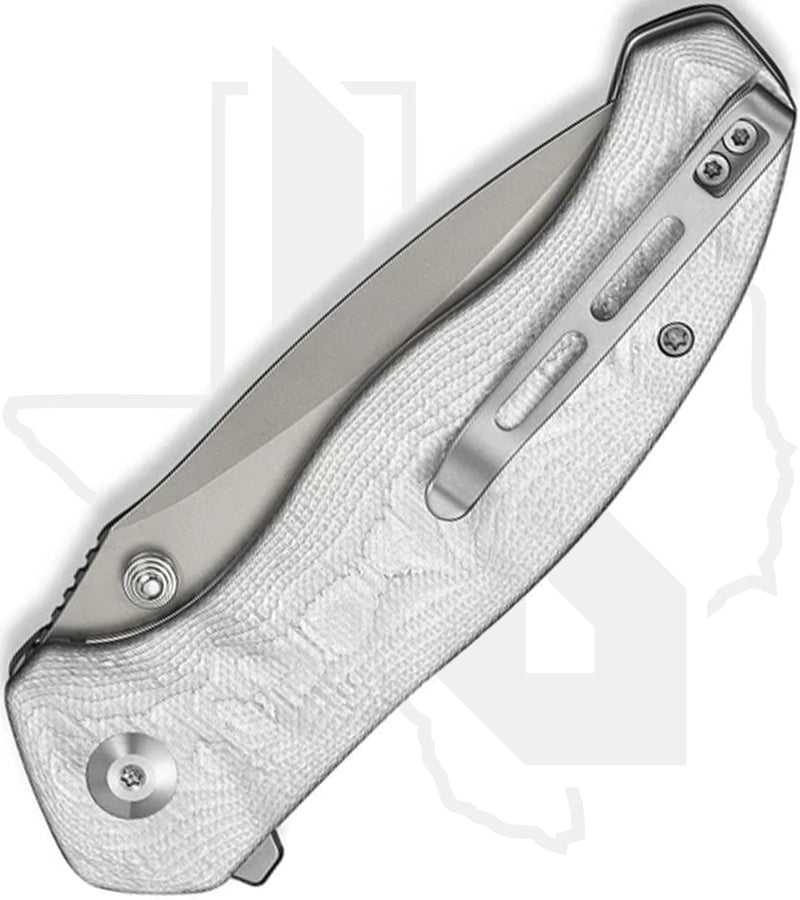 CIVIVI Vyrent C25037B-1 - G-10 w/ Aluminum Foil, Stonewashed