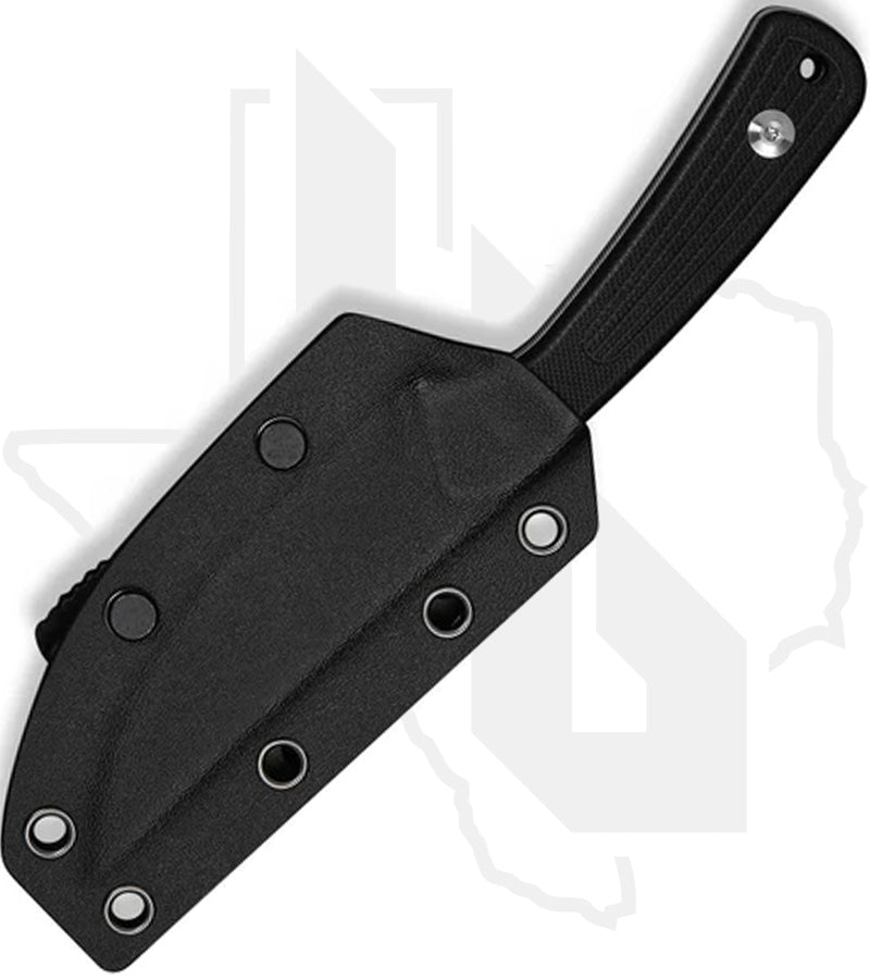 CIVIVI Carveth C25040-1 - Black G-10, Stonewashed