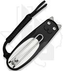 CIVIVI Purr C25054-2 - Black & White G-10, Stonewashed