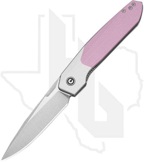 CIVIVI Brr15 Light C25063-3 - White & Powder Pink G-10, Satin