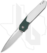 CIVIVI Brr15 Light C25063-4 - Teal Green & White G-10, Satin