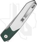 CIVIVI Brr15 Light C25063-4 - Teal Green & White G-10, Satin