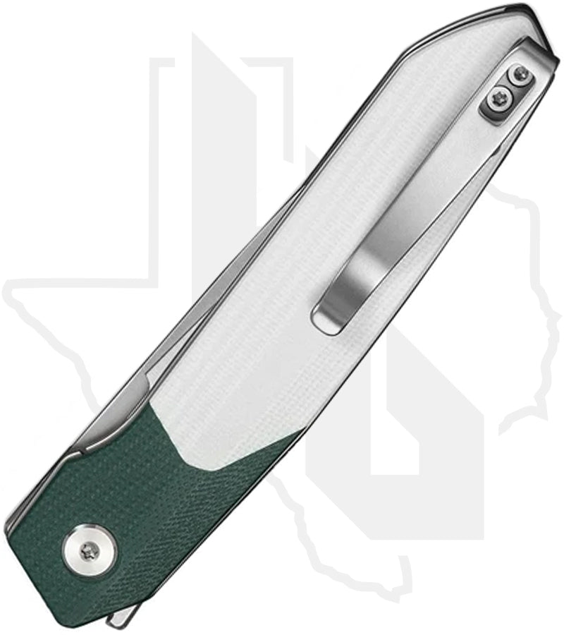 CIVIVI Brr15 Light C25063-4 - Teal Green & White G-10, Satin