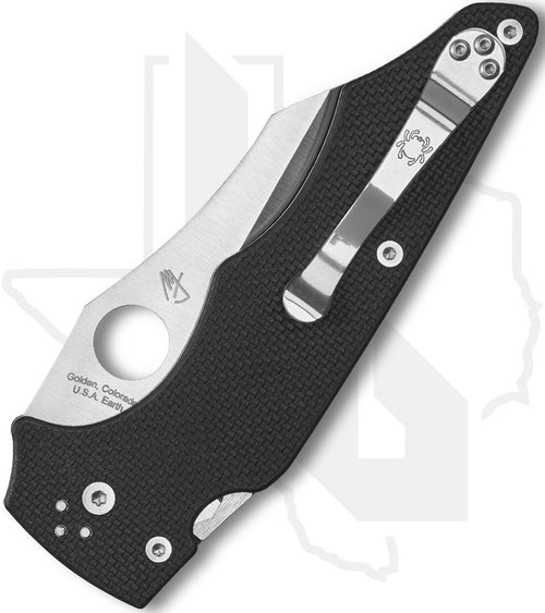 Spyderco YoJumbo C253GP - Black G-10