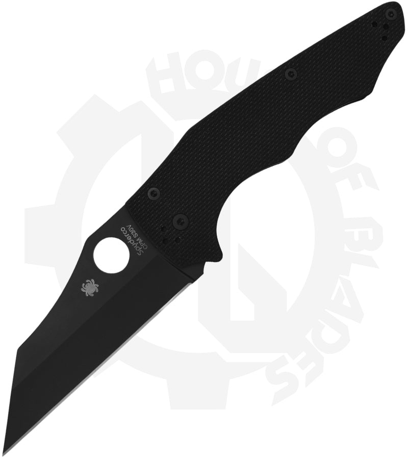 Spyderco YoJumbo C253GPBBK - Black, Black G-10