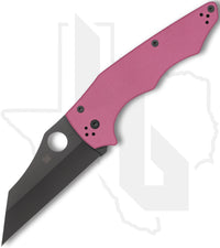 Spyderco Sprint Run YoJumbo C253GPNBKP - Black, Pink G-10