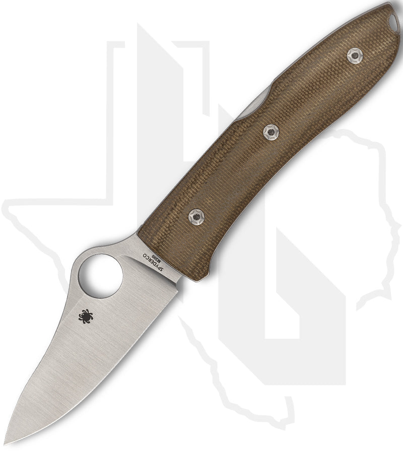 Spyderco SpyOpera C255CMP - Canvas Micarta
