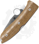 Spyderco SpyOpera C255CMP - Canvas Micarta