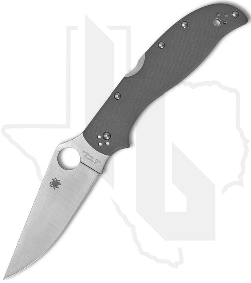 Spyderco Stretch 2 XL C258GPGYCW - Gray G-10