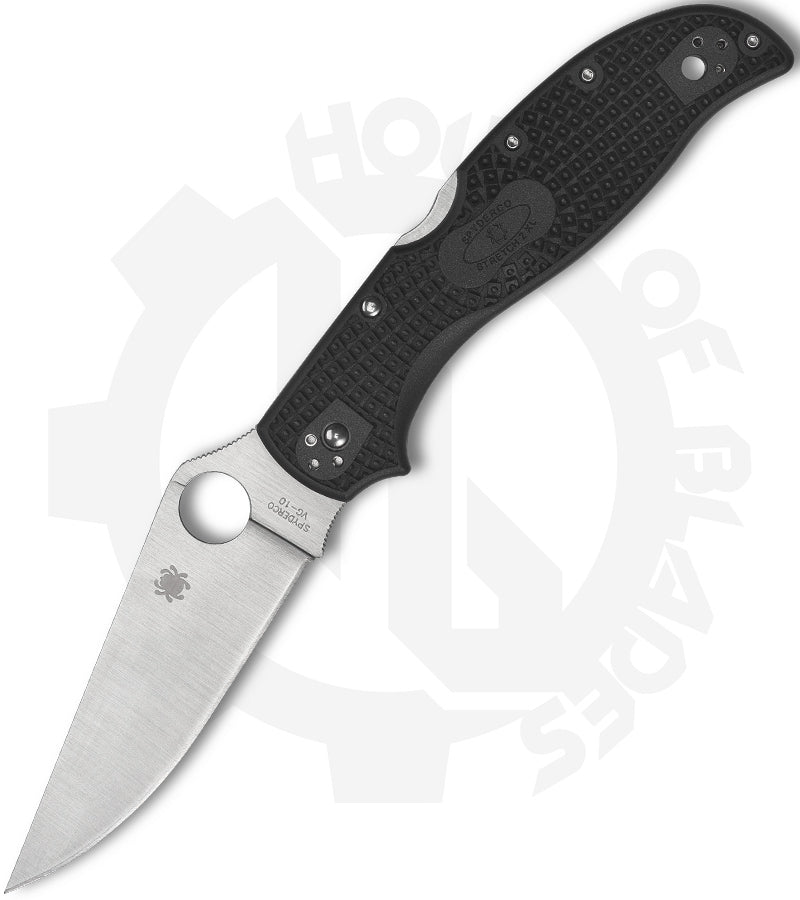 Spyderco Stretch 2 XL Lightweight C258PBK - Black FRN