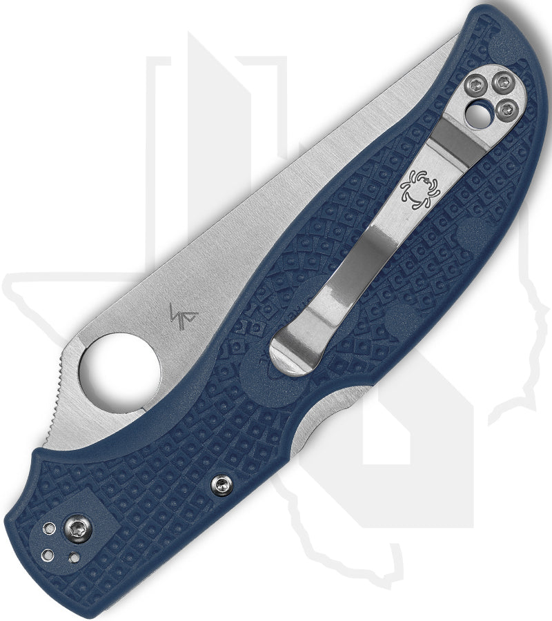Spyderco Stretch 2 XL C258PCBL - Cobalt Blue FRN