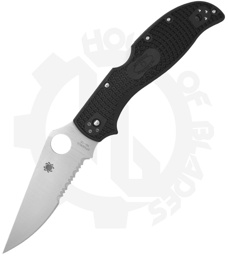 Spyderco Stretch 2 XL Lightweight C258PSBK - Black FRN