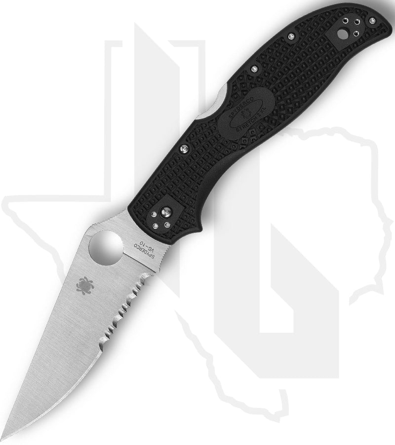 Spyderco Stretch 2 XL Lightweight C258PSBK - Black FRN