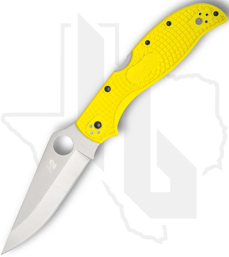 Spyderco Stretch 2 XL Lightweight Salt C258PYL - Yellow FRN