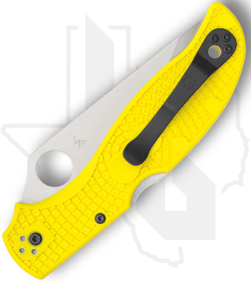 Spyderco Stretch 2 XL Lightweight Salt C258PYL - Yellow FRN