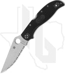 Spyderco Stretch 2 XL Lightweight C258SBK - Black FRN, SpyderEdge