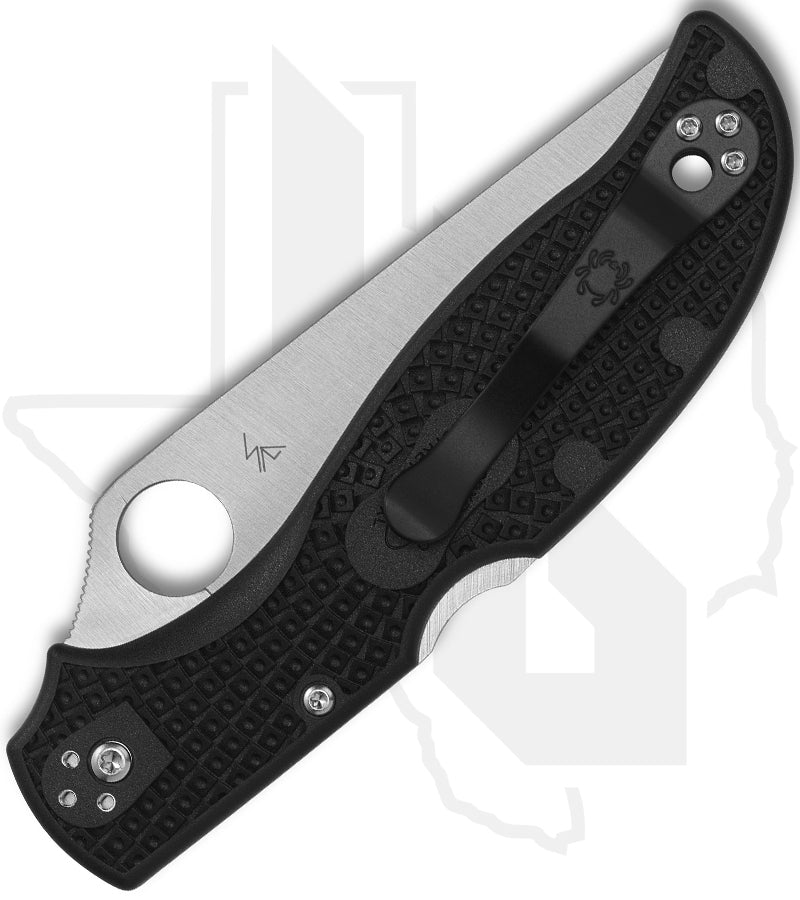 Spyderco Stretch 2 XL Lightweight C258SBK - Black FRN, SpyderEdge