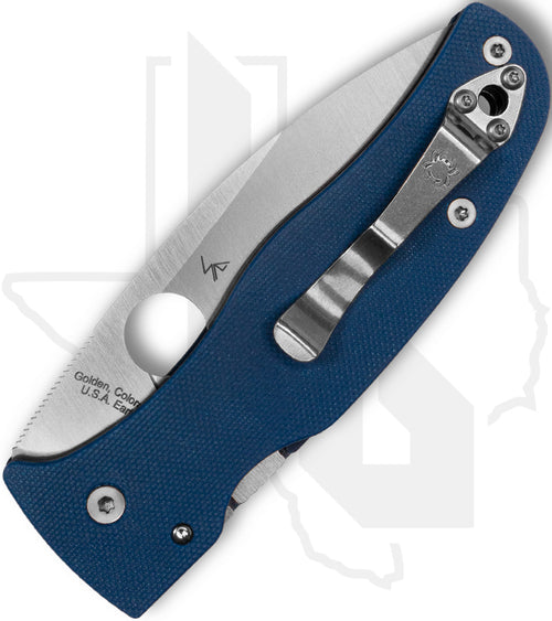 Spyderco Bodacious C263GPCBL - Blue G-10