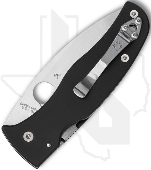 Spyderco Bodacious C263GS - Black G-10, SpyderEdge