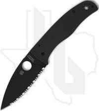 Spyderco Bodacious C263GSBK - Black, Black G-10, SpyderEdge