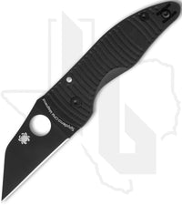 Spyderco MicroJimbo Salt C264GMCBKP - Black, Black G-10