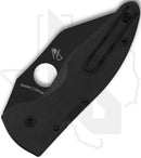 Spyderco MicroJimbo C264GPBK - Black, Black G-10