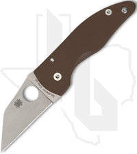 Spyderco Sprint Run MicroJimbo C264GPBN15V - Brown G-10